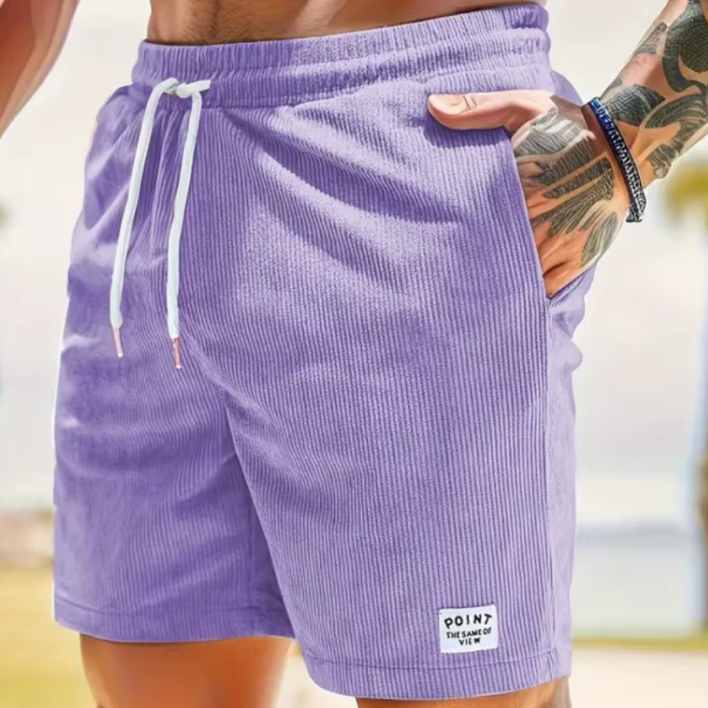 Men's Casual Shorts with Side Pockets