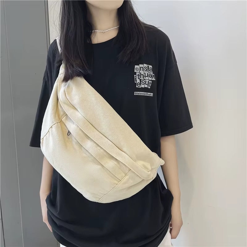 FlexCarry – Torebka crossbody z regulowanym paskiem i kieszeniami na zamek
