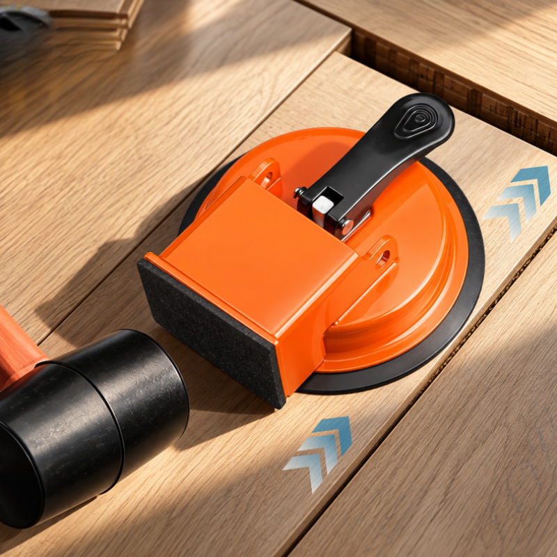 Floorvex - Strumento di riparazione per pavimenti a ventosa con cuscinetto in gomma