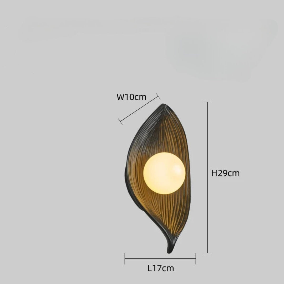 LeafGlow - Applique murale LED inspirée de la nature pour une ambiance apaisante
