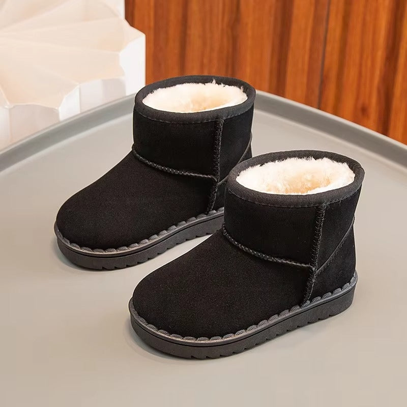 BabyStep - Pantofi pentru bebeluși cu vârf rotund și design slip-on