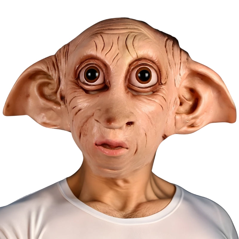 MystiMask – Realistyczna lateksowa maska elfa Dobby’ego na cosplay i Halloween