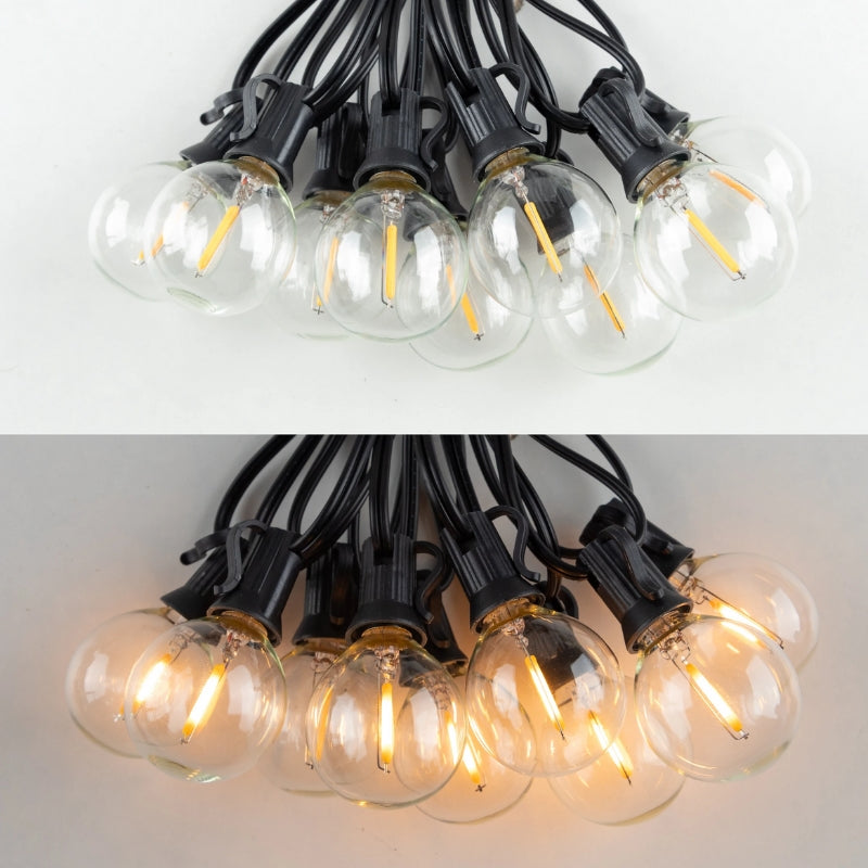GlowNest – Șir de lumini LED clasice cu bile, iluminare blândă și design versatil