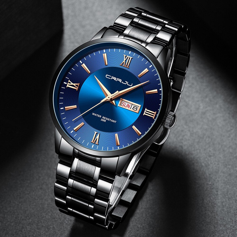 Ethan – Ceas elegant cu multiple cadrane, cadran sportiv și curea reglabilă lustruită