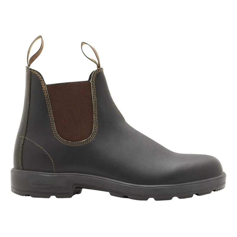 Richard – Waterdichte Boots met Ronde Teen en Elastische Zijkanten