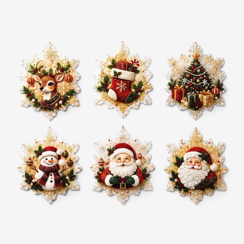 GemBead - Set di decorazioni natalizie fai da te con perline e diamanti