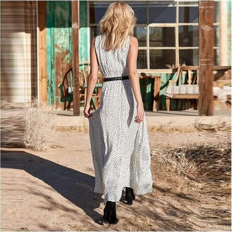 Women’s Maxi Dress V-Neck