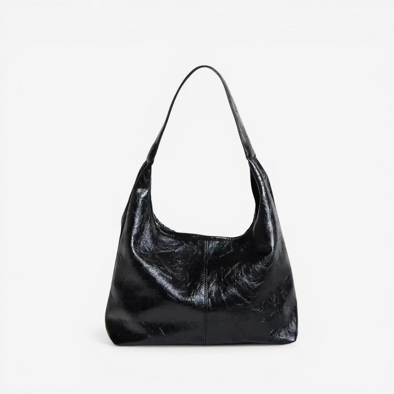Women’s Compact Crossbody Bag with External Zipper Pocket