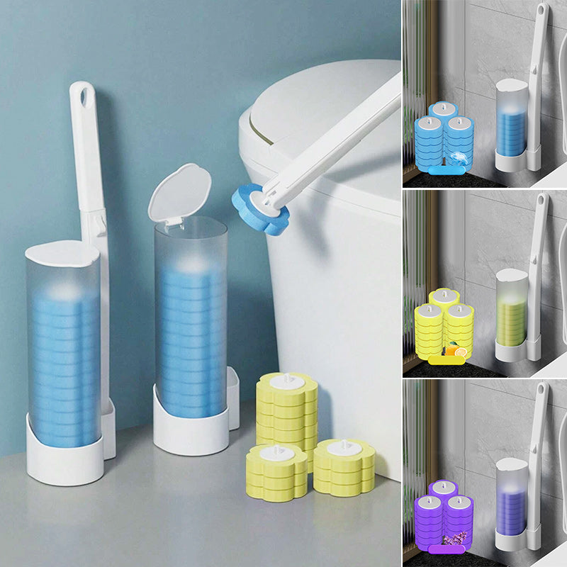 FlexiClean - Disposable toilet brush for hygienic and mess-free cleaning