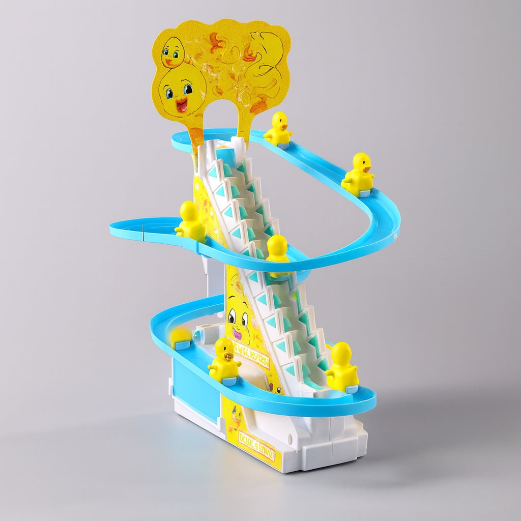JoySlide – Zestaw Zabawek z Zjeżdżalnią Klim Eend dla Dzieci