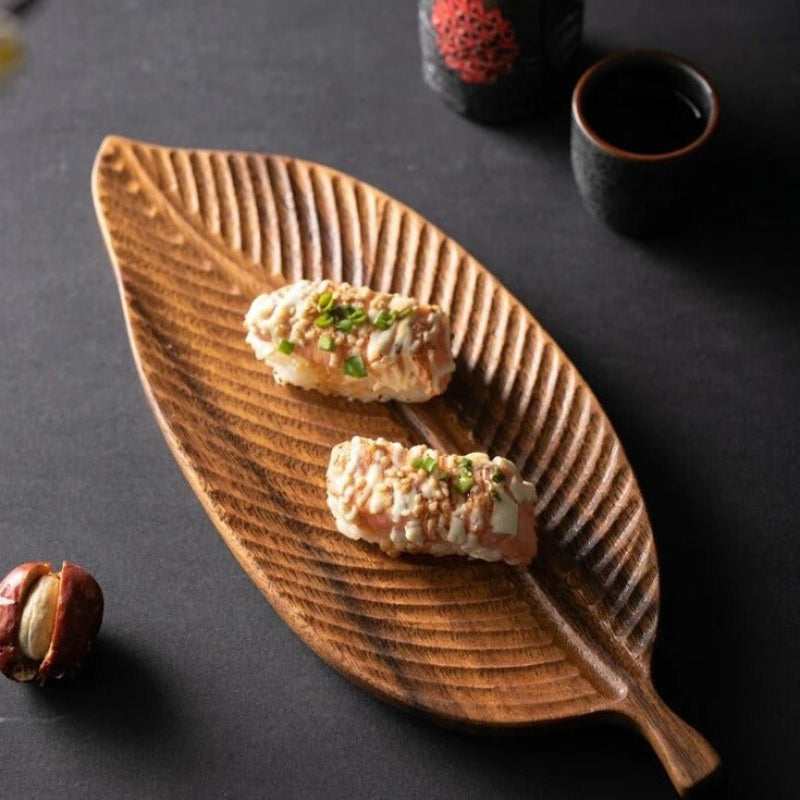 LeafTray – Servírovací tác s rukojetí a designem inspirovaným listem