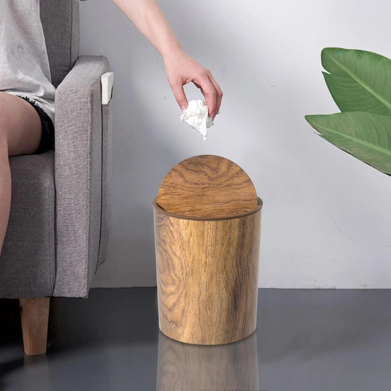 SwingBin - Vuilnisbak met Zwenkdeksel voor Binnenafval