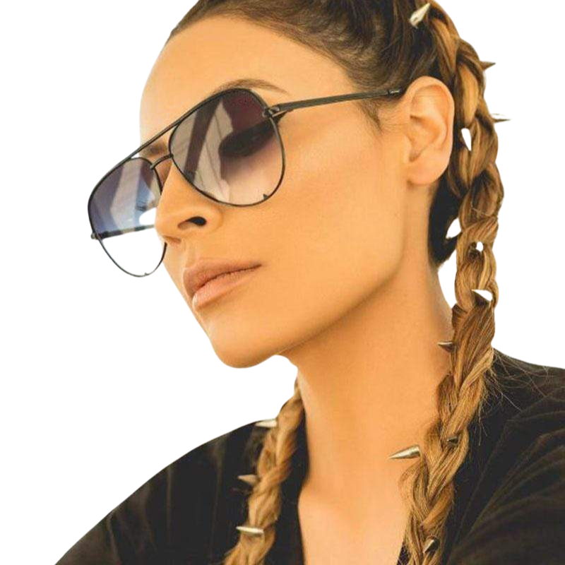 SkyShade – Ochelari de soare aviator cu ramă metalică și lentile rezistente la zgârieturi