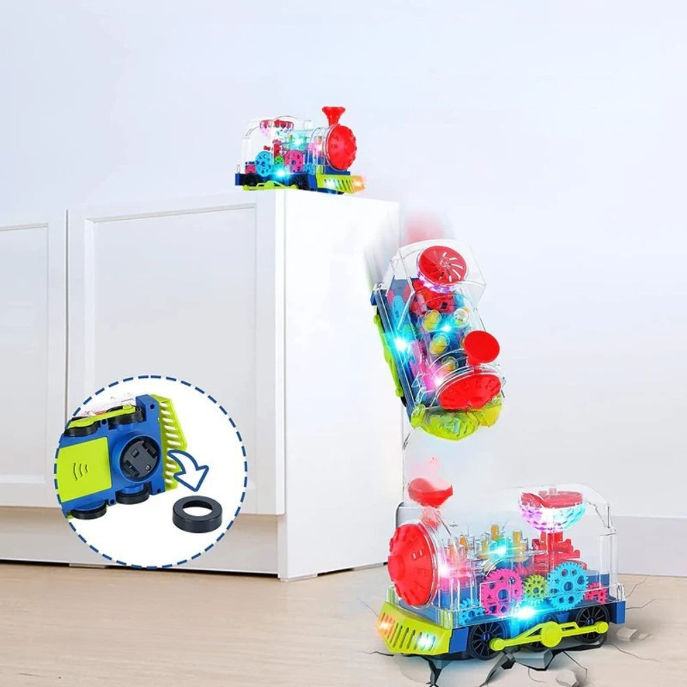 GlowTrack - Interactief treinspeelgoed met lichtjes en geluiden voor vaardigheidsontwikkeling