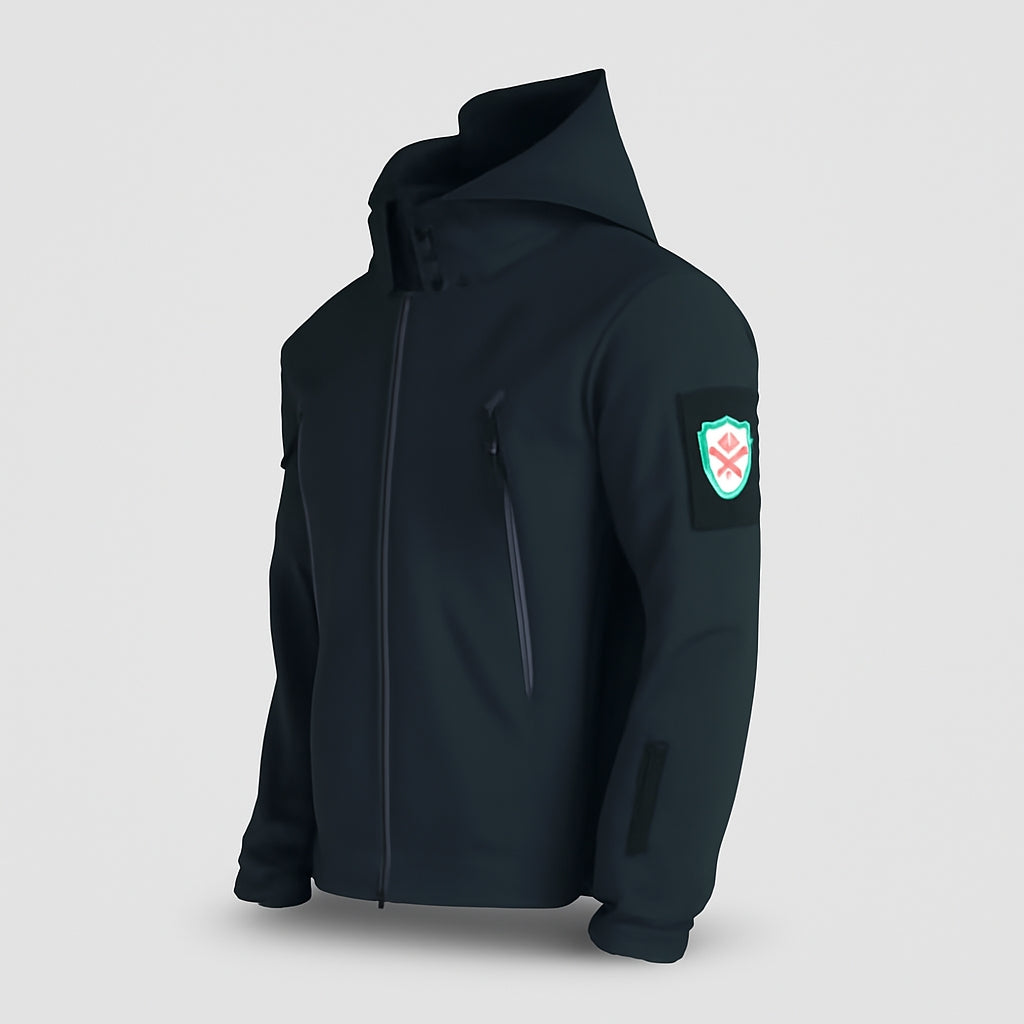 Michiel - Hooded Jacket with Long Sleeves and Pockets for Versatile Use