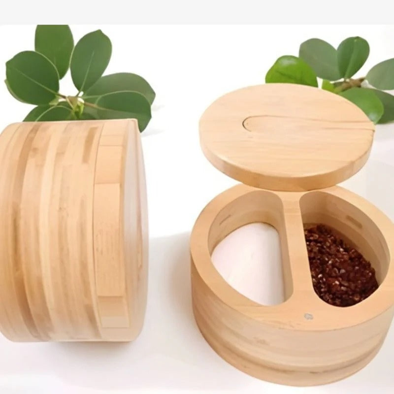 SpinStore – Rotující nádoba s víkem a kulatým designem