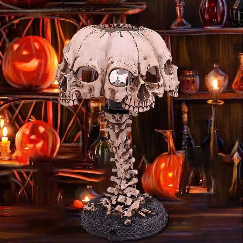 SkullGlow – Lampe LED avec design de crâne pour une ambiance décorative
