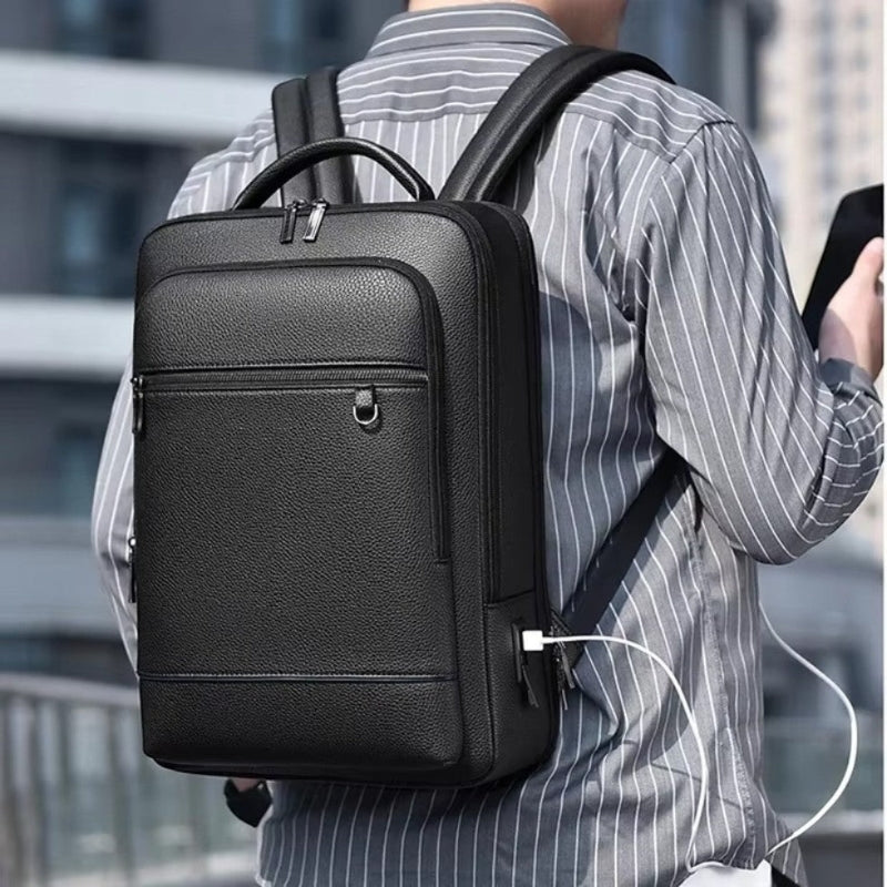 CarryMate – Ekskluzywny plecak na laptopa z portem USB i wieloma przegródkami