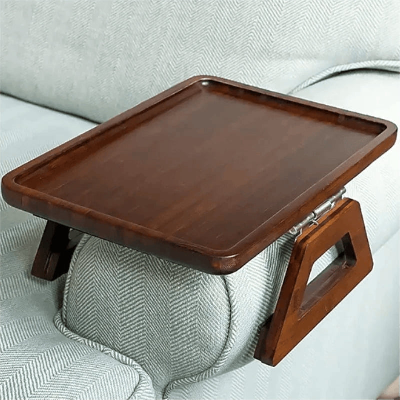 CouchMate – Masă mini pentru canapea cu clemă și design pliabil