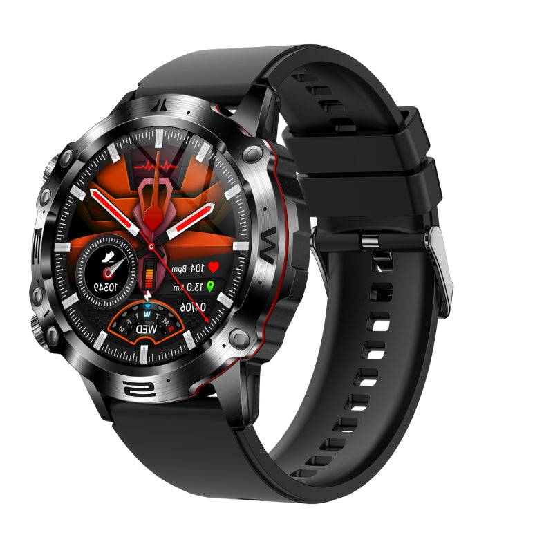ActiveVision – Smartwatch with Round AMOLED Display and Fitness Tracking