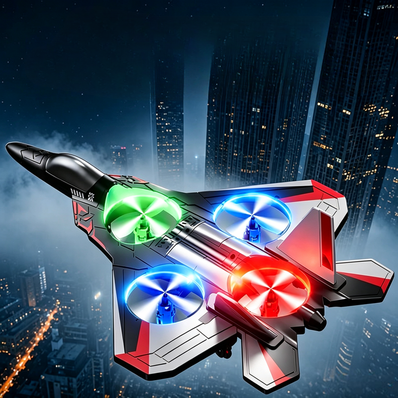 JetFlip - Jet giocattolo radiocomandato con acrobazie a 360°
