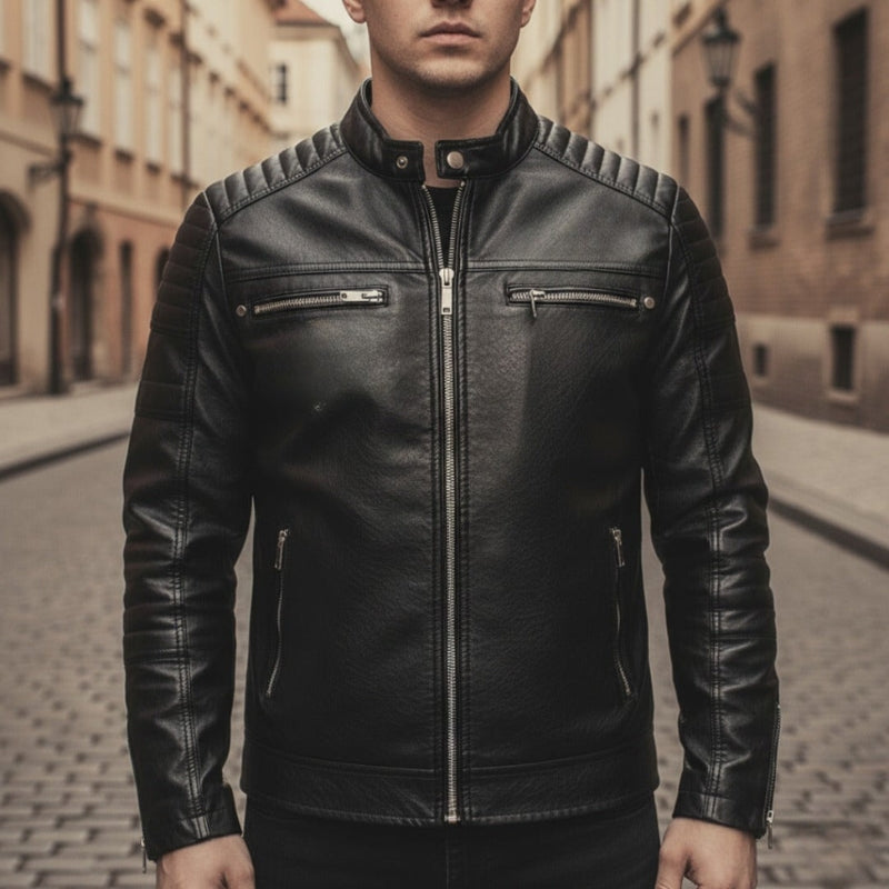 Aidan - Long Sleeve Zipper Jacket With Side Pockets