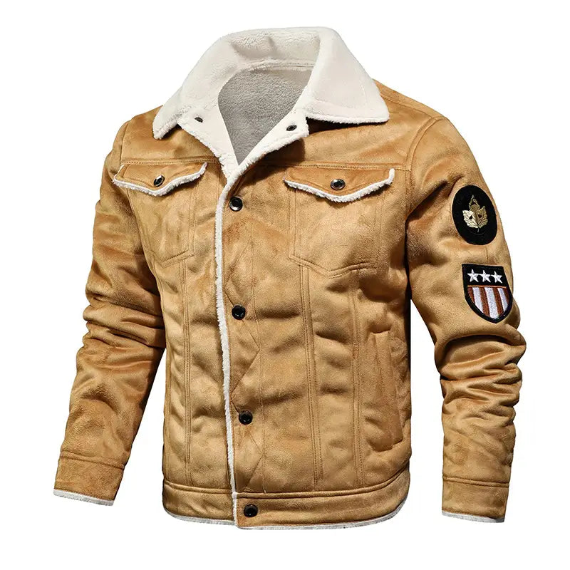 Amry - Manteau chic avec col plié pour une élégance sans effort