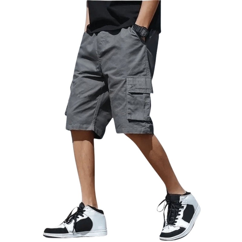 Lucas – Short cargo moderne avec multiples poches et coupe ajustable