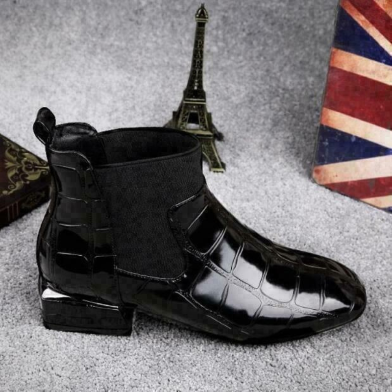 Emilia - Stivaletti alla caviglia con design slip-on