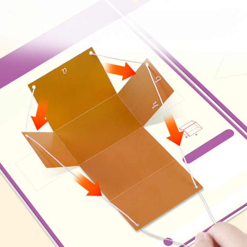 GeoString - Educational Book With Pull String For 3d Geometry