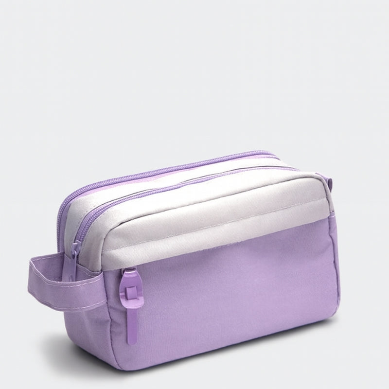 ZipClutch - Mini poșetă cu mai multe compartimente și închidere cu fermoar