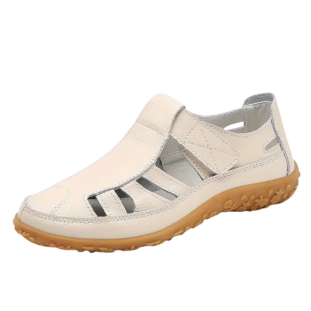 Sarah - Chaussures à bout fermé avec fermeture velcro et ajustement réglable