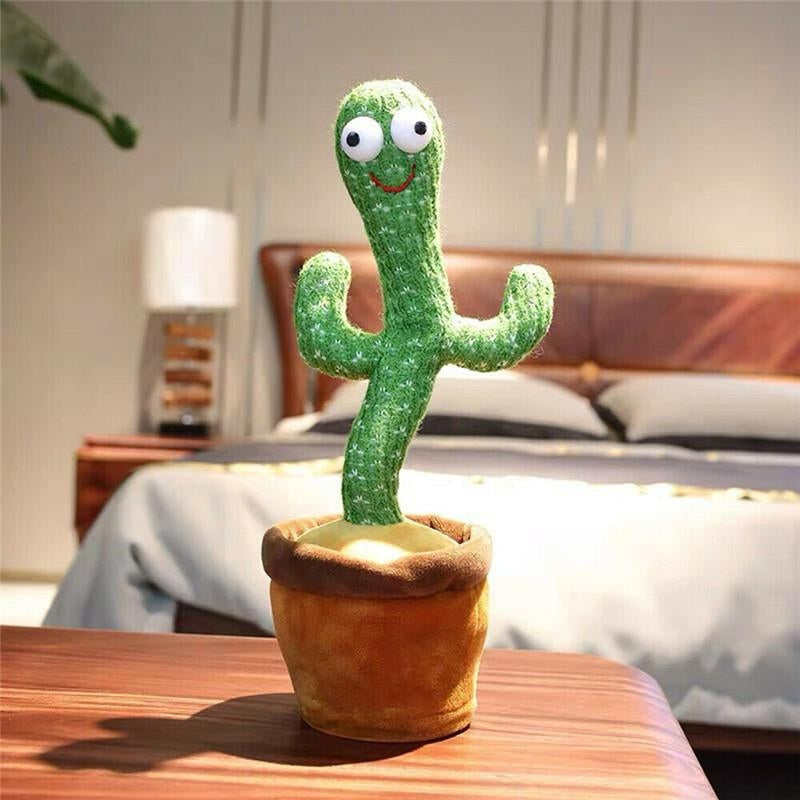 CactusBot - Praatcactus Speelgoed met Oplaadbaar Ontwerp en Vooraf Opgenomen Berichten