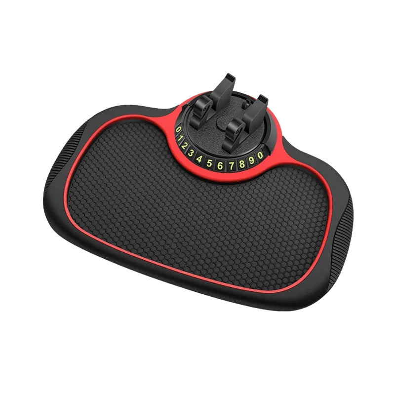 DashGrip – Telefoonhouder voor de Auto met Antislip Dashboardmat en 360° Rotatie