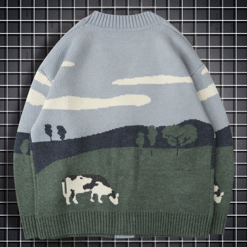 Jasper – Long Sleeve Cardigan With V Neck And Button Closure