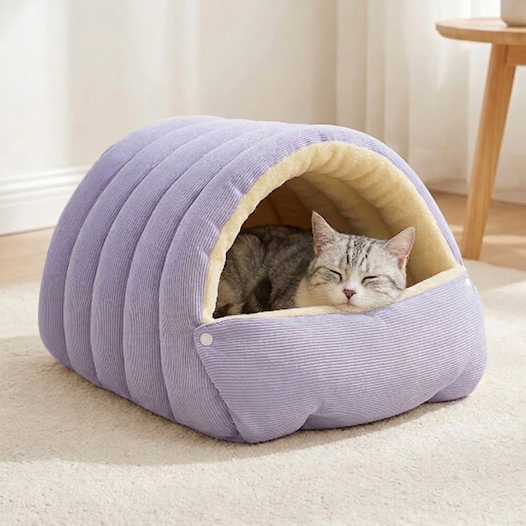 PawHaven - Pet Shelter with Removable Roof And Textured Base