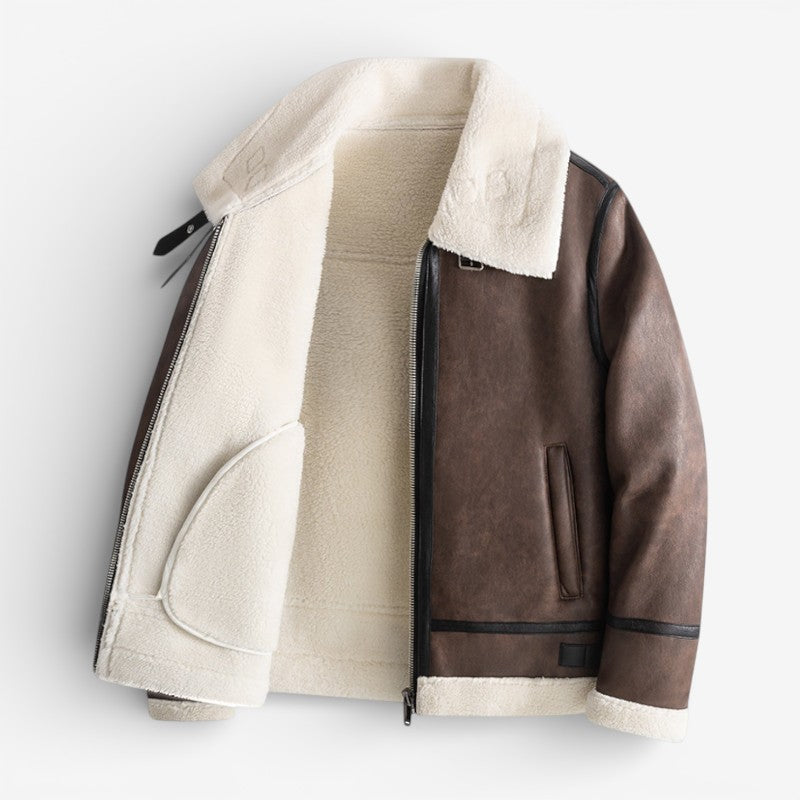 Corbin - Veste zippée à manches longues avec poche latérale