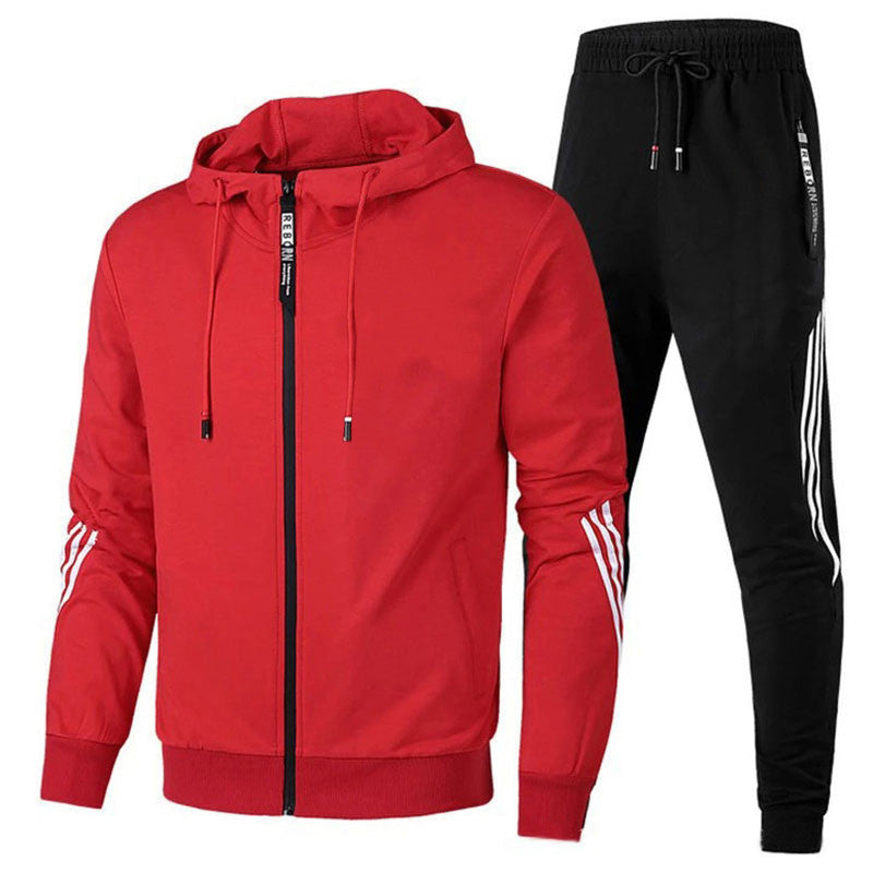 Max - Slim-Fit tracksuit with hood and zip