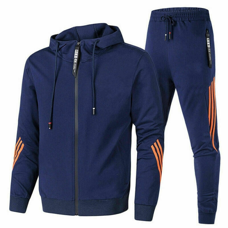 Max - Slim-Fit tracksuit with hood and zip