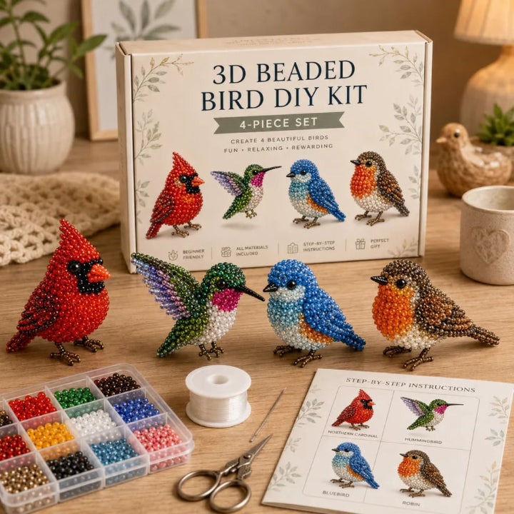 Beadimals - Kit de manualidades de animales con cuentas en 3D