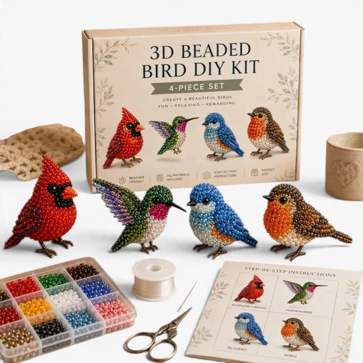Beadimals - Kit de manualidades de animales con cuentas en 3D