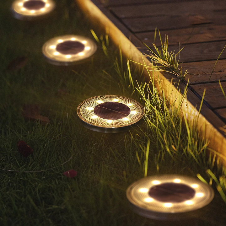 GlowNest - Iluminat de grădină solar pentru o atmosferă relaxantă în aer liber
