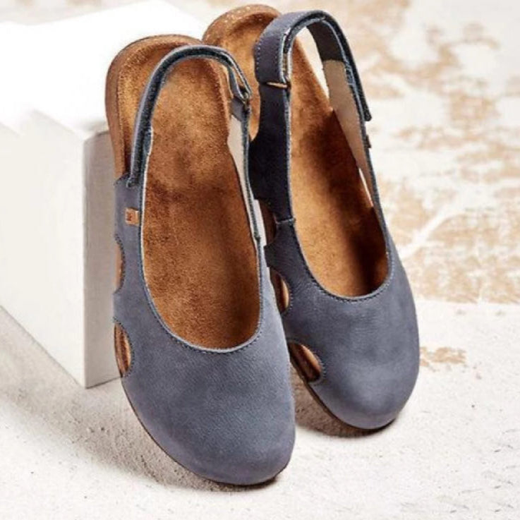 Daina – Sandales slingback ouvertes avec semelle intérieure rembourrée