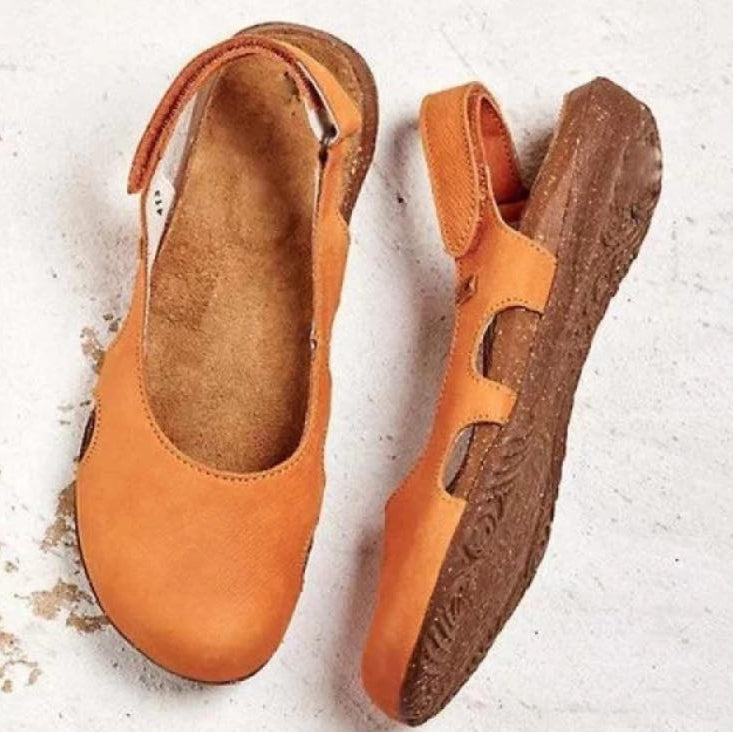 Daina – Sandales slingback ouvertes avec semelle intérieure rembourrée