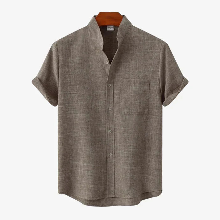 AirFlow - Chemise d'Été en Lin pour Hommes