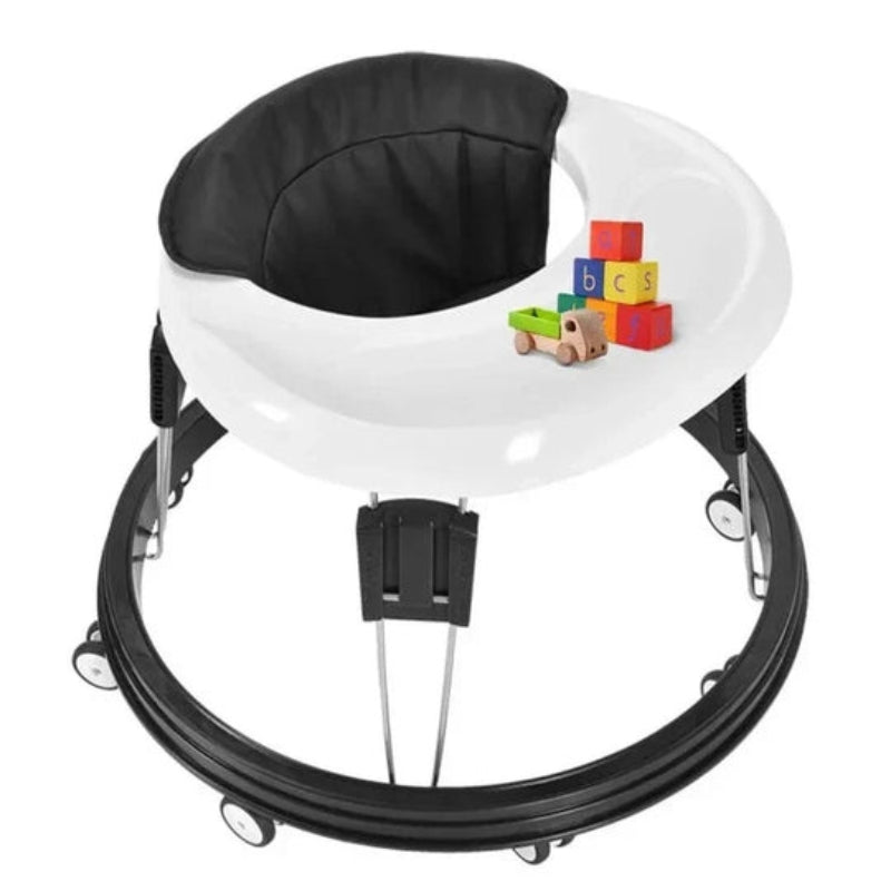 MoveSphere - Circulaire basis babywalker met zwenkwielen en verhoogde rugleuning