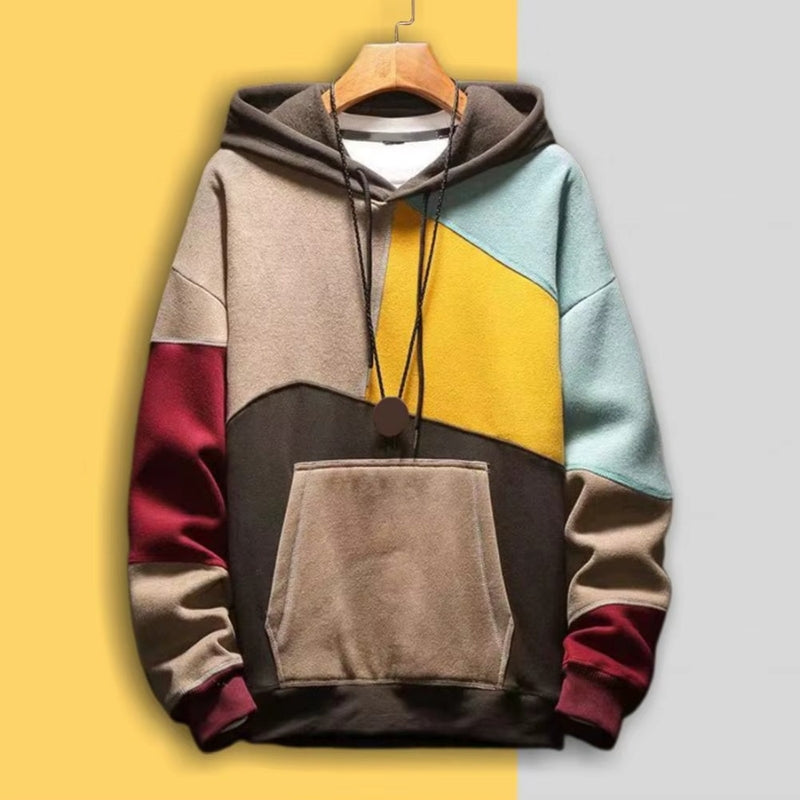 Aidan - Felpa con cappuccio a maniche lunghe con tasche