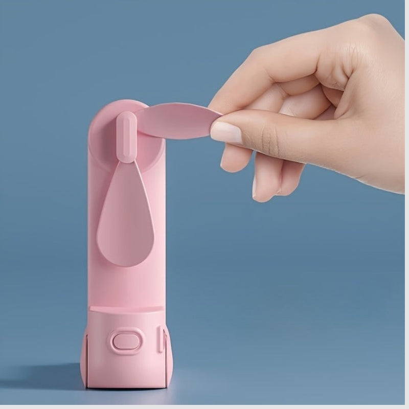 BreezeGo - Mini Handheld 2 in 1 Ventilator met USB Oplaadbaar Ontwerp