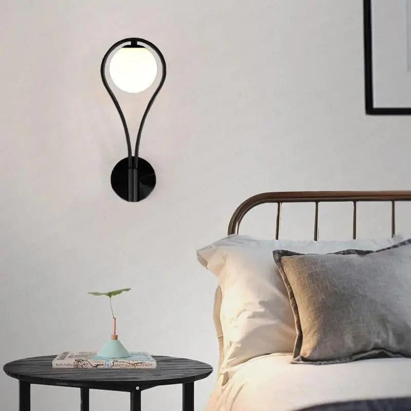 LumiBall – LED Wall Lamp with Ball Inspiration for Atmospheric Lighting