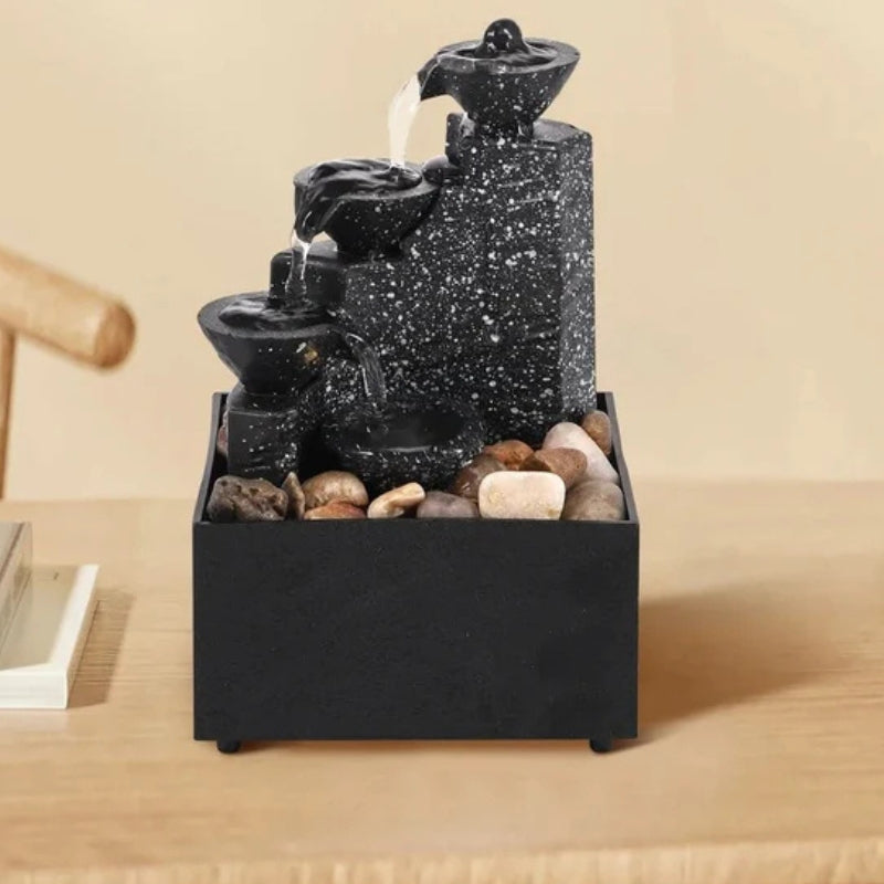 AquaFlow – Cascadă compactă de birou pentru decor